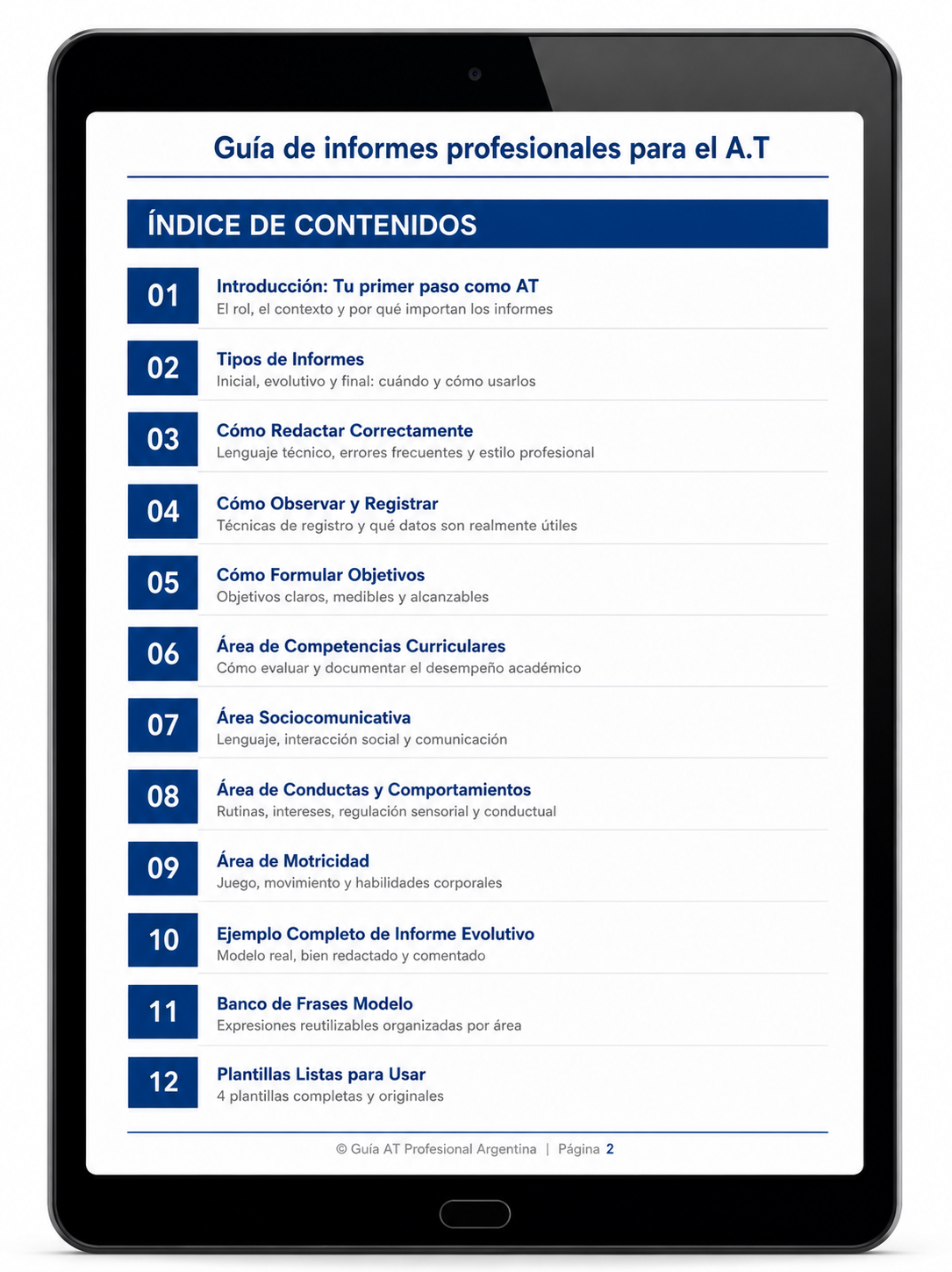 GUÍA DE INFORMES PARA A.T + GUÍA DE INTERVENCIÓN EN CRISIS TEA
