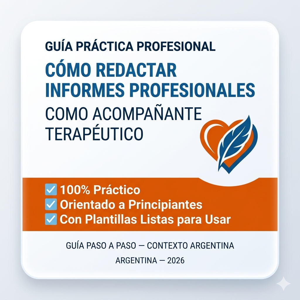 Guía Práctica Profesional para el A.T: "Cómo Redactar Informes Profesionales"